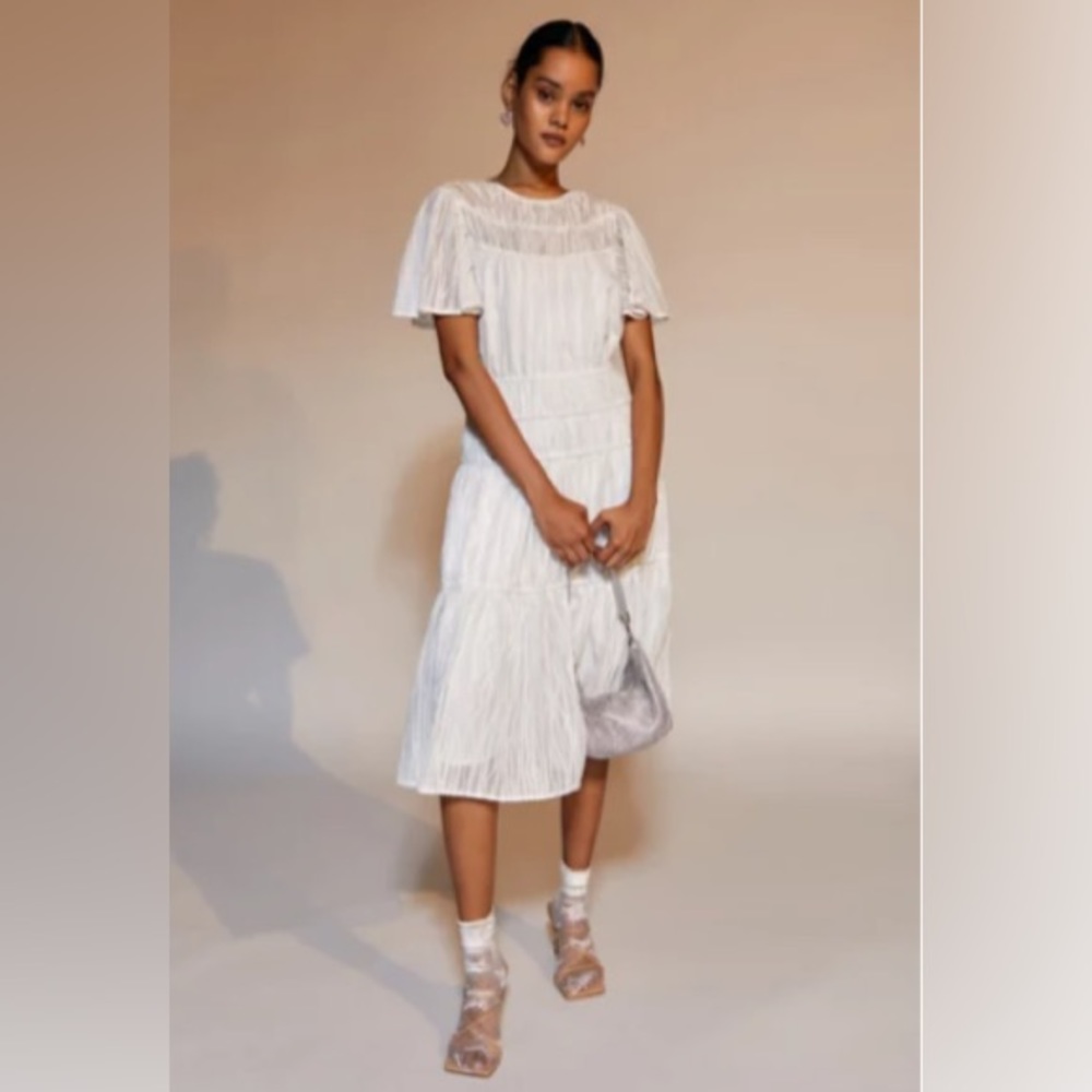 White Midi Dress